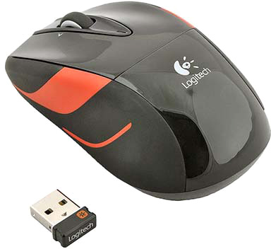 Мышь беспроводная Logitech Wireless Mouse M525 Black (910-002584)
