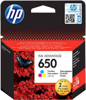Картридж HP CZ102AE №650 (цветной)