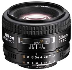 Объектив Nikon AF 50 мм f/1.4D