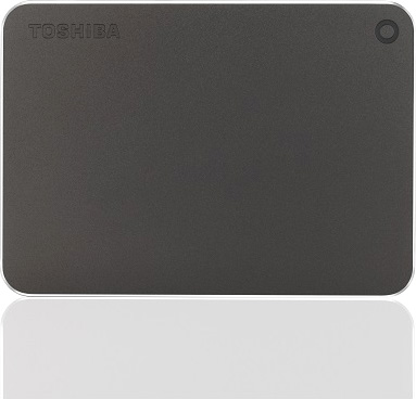 Внешний диск Toshiba USB 3.0 2000 ГБ HDTW120EBMCA Canvio Premium for Mac темно-серый