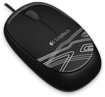 Мышь Logitech Mouse M105 Black USB (910-003116)