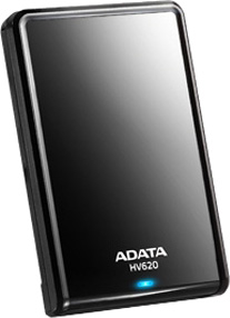 Внешний диск A-Data USB 3.0 1000 ГБ HV620 DashDrive 2.5" черный