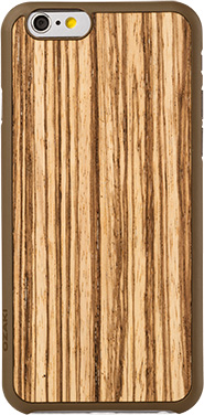 Чехол для iPhone 6/6S Ozaki O!coat 0.3 + Wood, бежево-коричневый [OC556ZB]