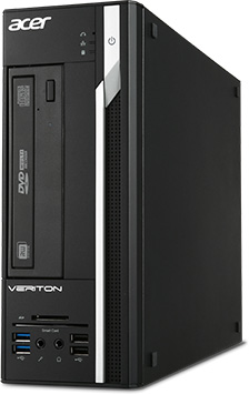Компьютер Acer Veriton X2640G USFF i7 6700/8Gb/1Tb/R7 340 2Gb/DOS/GbitEth/Kb+Mouse