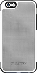 Чехол-книжка для iPhone 6/6S ODOYO Ultra, White & Grey [QX-14321WG]