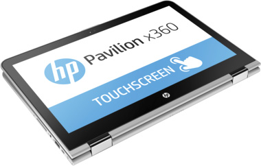 Ноутбук HP 13x360 13-u001ur Silver 13.3" FHD Touch / i3-6100U/4/1000/WF/BT/CAM/W10 (W7R59EA)