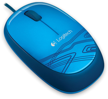 Мышь Logitech Mouse M105 Blue USB (910-003119)