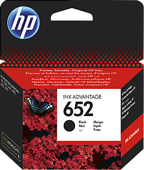 Картридж HP F6V25AE №652 (чёрный)