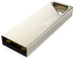 Модуль памяти USB2.0 Netac U326 32 Гб серебристый [NT03U326N-032G-20PN]