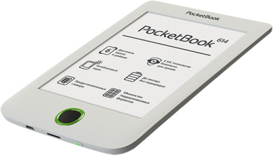 Электронная книга 6" PocketBook 614, белая