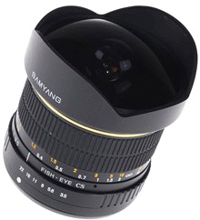 Объектив Samyang MF 8 мм f/3.5 Fisheye для Nikon
