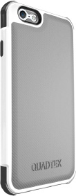 Чехол-книжка для iPhone 6/6S ODOYO Ultra, White & Grey [QX-14321WG]