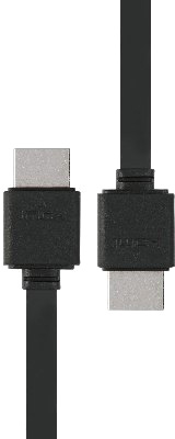 Кабель PROLINK HDMI- HDMI High speed (2.0) with Ethernet 1,5м., плоский, чёрный