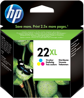 Картридж HP C9352C-E №22XL (цветной, повышенной емкости)