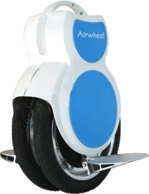 Двухколесный гироскутер Airwheel Q6 (батарея Sony 130 Вт*ч), белый-синий