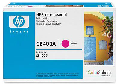 Картридж HP 642A CB403A пурпурный