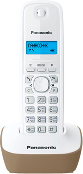 Телефон Panasonic KX-TG1611, бежевый