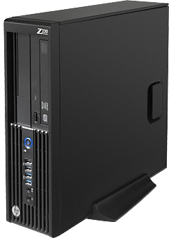 Компьютер HP Z230 SFF Xeon E3-1226v3 (3.3)/4Gb/500Gb 7.2k/HDGP4600/DVDRW/W7P/Kb+Mouse