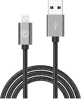 Кабель LAB.C Strap USB to Lightning, 1.8 м, Space Gray [LABC-511-GR]
