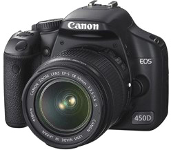 Цифровая фотокамера Canon EOS-450D Kit (EF-S18-55 мм IS)