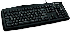 Клавиатура USB Microsoft Retail Wired Keyboard 200 Black (JWD-00002)