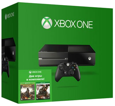 Игровая приставка Microsoft Xbox One 500 ГБ + Ryse Legendary/Deadrising 3 ApclypsEdtn [5C5-00015-RD]