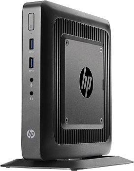 Тонкий Клиент HP Flexible t520 slim GX-212JC (1.2)/4Gb/SSD8Gb/HD/HP ThinPro 32/WiFi/BT/Kb+Mouse