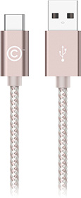 Кабель LAB.C USB-C to USB A 1.2 м, Rose Gold [LABC-560-RG]