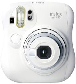 Цифровая фотокамера моментальной печати FujiFilm INSTAX MINI 25 White