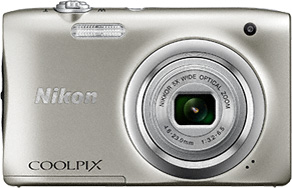 Цифровая фотокамера Nikon COOLPIX A100 Silver