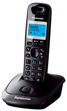 Телефон Panasonic KX-TG2511 тёмно-серый металлик
