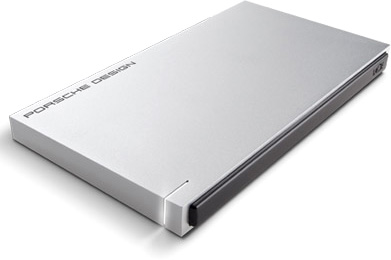 Внешний диск Lacie USB 3.0 500 ГБ 9000304 Porsche Design 2.5" серебристый