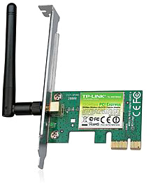 Адаптер PCI-E - IEEE802.11g+ 150Мбит/сек TP-LINK TL-WN781ND