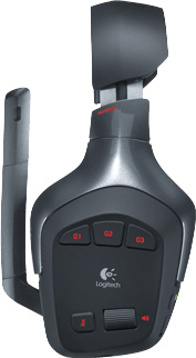 Гарнитура Logitech Wireless Gaming Headset G930 G-package [981-000550]