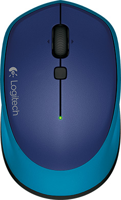 Мышь беспроводная Logitech Wireless Mouse M335 Blue (910-004546)