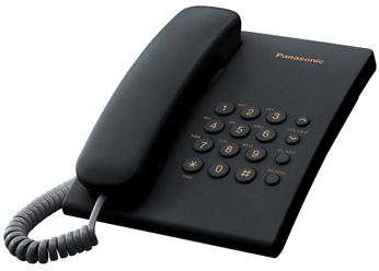 Телефон Panasonic KX-TS2350, чёрный