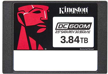 Твердотельный накопитель 2.5" SATA3 3.84Tb Kingston DC600M [SEDC600M/3840G] (SSD)