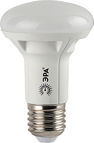 Лампа светодиодная ЭРА 8 (75) Вт, холодный свет 4000 K [R63-8w-842-E27]