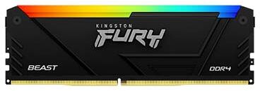Набор памяти DDR4 DIMM 4x16Gb DDR3600 Kingston Fury Beast Black RGB (KF436C18BB2AK4/64)
