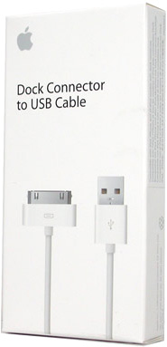Кабель Apple Dock Connector USB to 30-pin, 1 м [MA591]