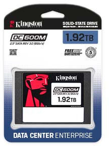 Твердотельный накопитель SATA3 1.92Tb [SEDC600M/1920G] (SSD) Kingston DC600M