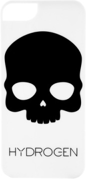 Чехол для iPhone 5/5S/SE Benjamins Black Skull Hydrogen [H5SKW]