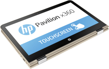 Ноутбук HP 13x360 13-u000ur Gold 13.3" FHD Touch / i3-6100U/4/1000/WF/BT/CAM/W10 (F0G58EA)