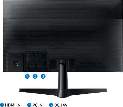 Монитор 24" Samsung Essential S24C310EAI D-Sub, HDMI