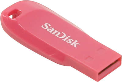 Модуль памяти USB2.0 Sandisk Cruzer Blade 64 Гб, Pink [SDCZ50C-064G-B35PE]