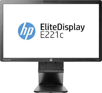 Монитор 21.5" HP E221c черный IPS