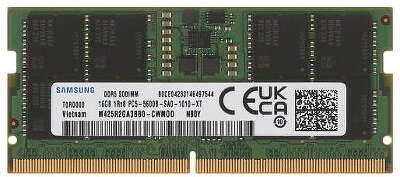 Модуль памяти DDR5 SODIMM 32Gb DDR5600 Samsung (M425R4GA3BB0-CWM)