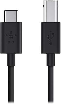 Кабель Belkin USB-C to USB-B Printer Cable [F2CU035bt06-BLK]