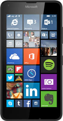 Смартфон Microsoft Lumia 640 LTE, черный (A00024878)
