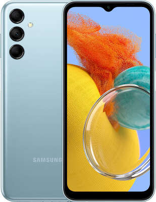 Смартфон Samsung Galaxy M14, Samsung Exynos 1330, 4Gb RAM, 64Gb, синий (SM-M146BZBUCAU)